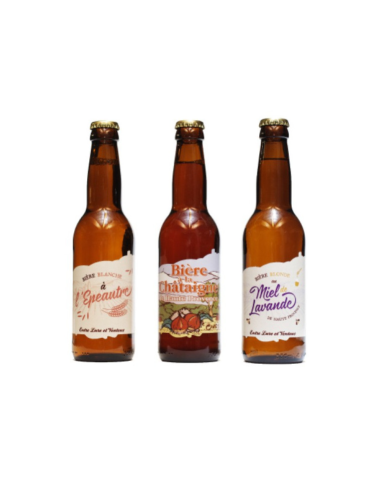 Pack découverte Bières Biche 3x33cl Normandy Beer Factory
